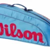 Sac De Tennis Wilson Junior 3 Pack Blue Orange -Magasin De Sport De Tennis 001743 no bg