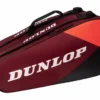 Sac De Tennis Dunlop CX-Club Black Red 6 Raquets -Magasin De Sport De Tennis 0455669501851 10350435dt2410350435cx club 6rkt red blkfront no bg