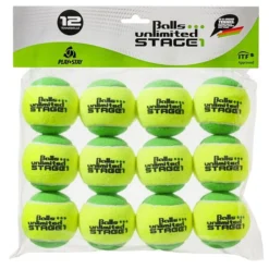 Balle De Tennis Universal Sport Stage 1 (Lot De 12) -Magasin De Sport De Tennis 143410 12028129