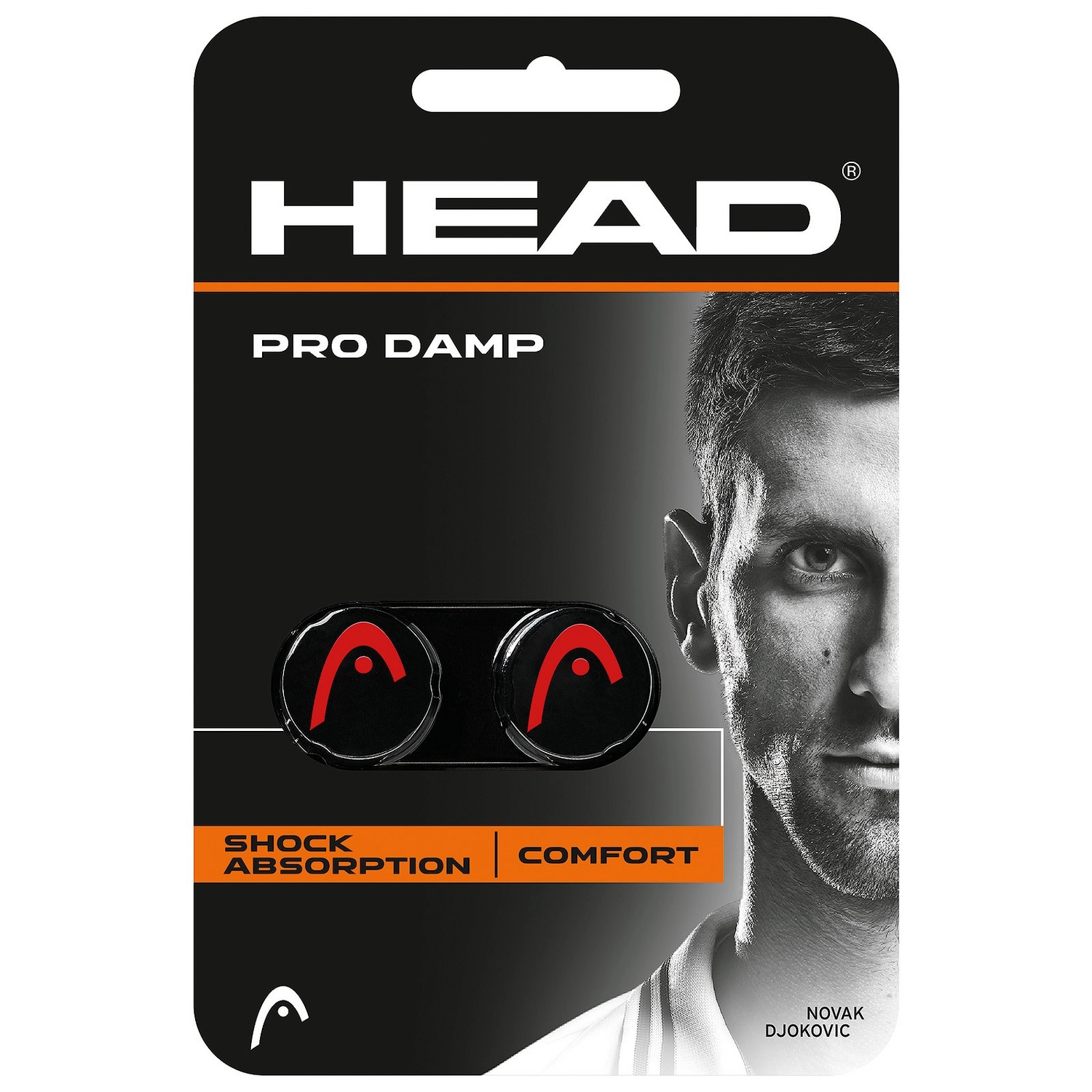 Amortisseur HEAD Pro Damp Black (12 Pièces) 3 Amortisseur HEAD Pro Damp Black (12 Pièces)