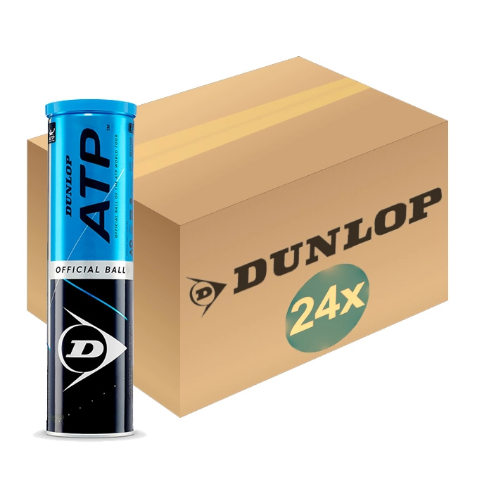 Balle De Tennis Dunlop ATP 3 Balles (Boîte 24x3) 2020 3 Balle De Tennis Dunlop ATP 3 Balles (Boîte 24x3) 2020
