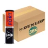 Balles De Tennis Dunlop Fort Max TP 4-Tin (Boîte De 36x4) 2020 -Magasin De Sport De Tennis 601323 Doos