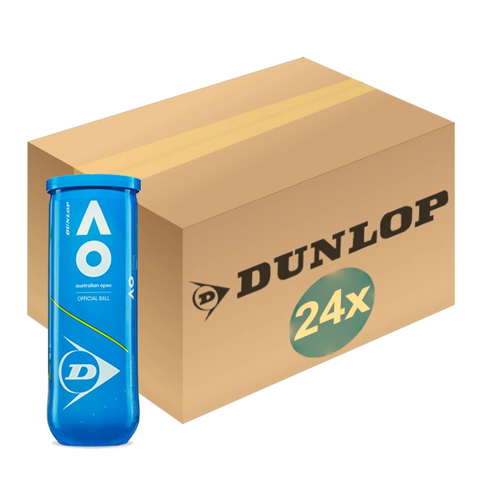 Balles De Tennis Dunlop Australian Open 3 Balles (Boîte De 24x3) 2020 3 Balles De Tennis Dunlop Australian Open 3 Balles (Boîte De 24x3) 2020