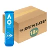 Balles De Tennis Dunlop Australian Open 4 Balles (Boîte De 18x4) -Magasin De Sport De Tennis 601355 Doos