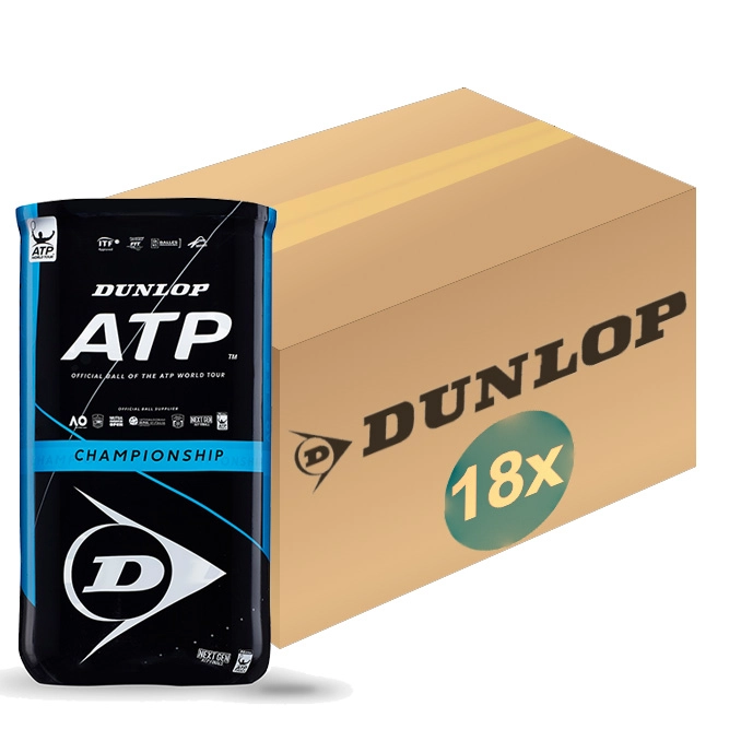 Balle De Tennis Dunlop ATP Championship 2 X 4 Balles (Boîte 9x 2/4) 2020 3 Balle De Tennis Dunlop ATP Championship 2 X 4 Balles (Boîte 9x 2/4) 2020