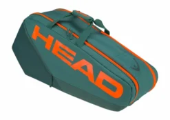 Sac De Tennis HEAD Pro Racquet Bag 6R Dark Cyan Fluo Orange -Magasin De Sport De Tennis 7247946273653 pro racquet bag m dyfo 4 no bg