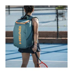 Sac à Dos De Tennis HEAD Pro X Backpack 28L Dark Cyan Fluo Orange -Magasin De Sport De Tennis 724794627372pro backpack 28l dyfo 4
