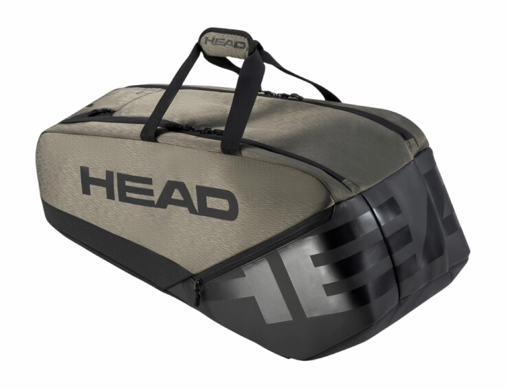 Sac De Tennis HEAD Pro X Racquet Bag 9R Thyme Black 3 Sac De Tennis HEAD Pro X Racquet Bag 9R Thyme Black