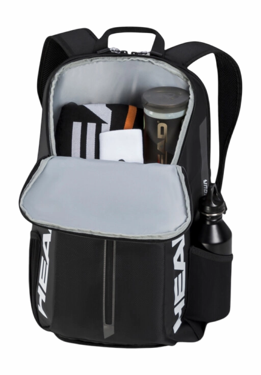 Sac à Dos De Tennis HEAD Tour Backpack 25L Black White 4 Sac à Dos De Tennis HEAD Tour Backpack 25L Black White – Image 2