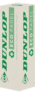 Balle De Padel Dunlop ECO (Carton 24 X 3)