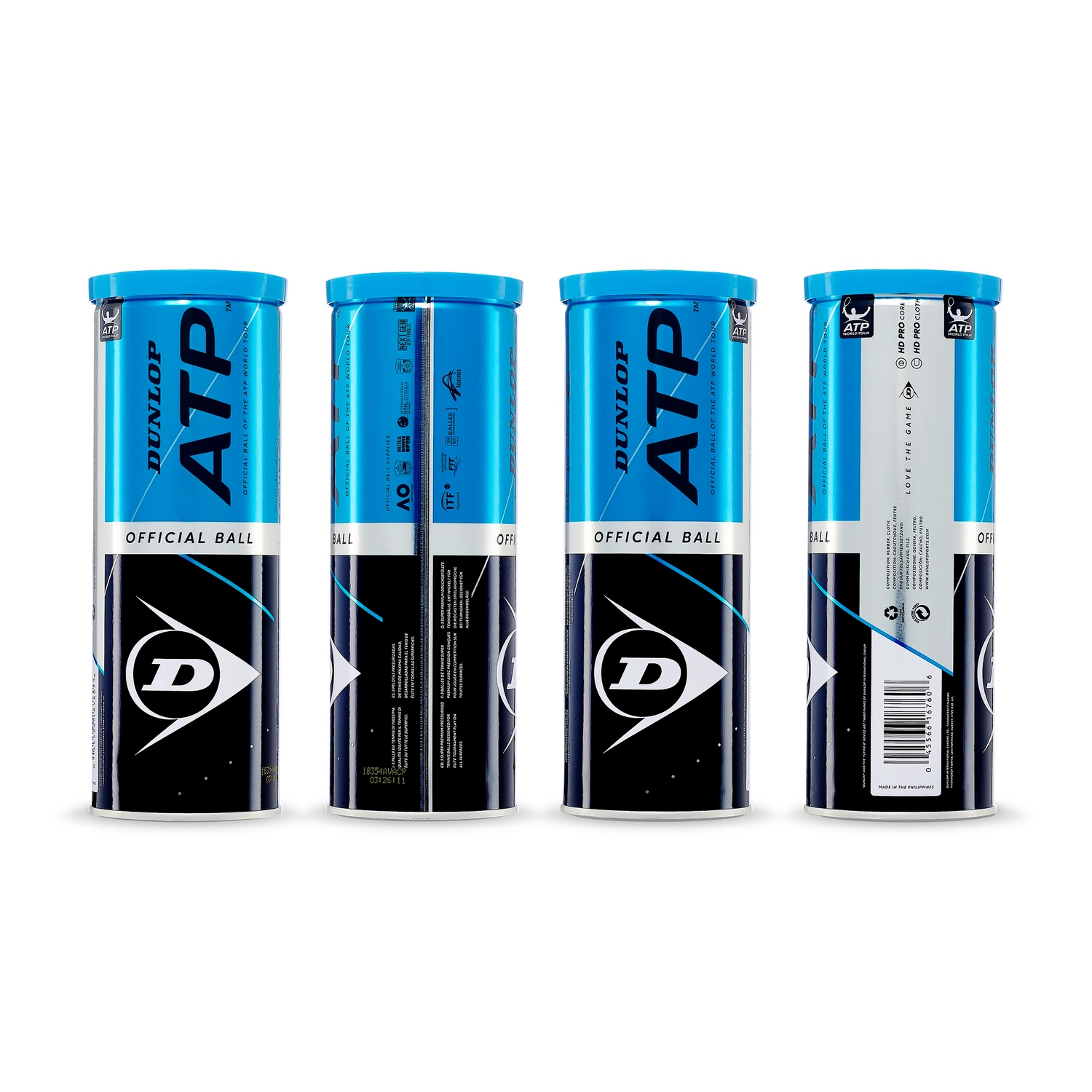 Balle De Tennis Dunlop ATP 3 Balles (Boîte 24x3) 2020 7 Balle De Tennis Dunlop ATP 3 Balles (Boîte 24x3) 2020 – Image 5