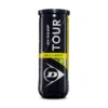 Balles De Tennis Dunlop Tour Brilliance (3 Balles) -Magasin De Sport De Tennis DT19 601326 TOUR20BRILLIANCE 3PET 01