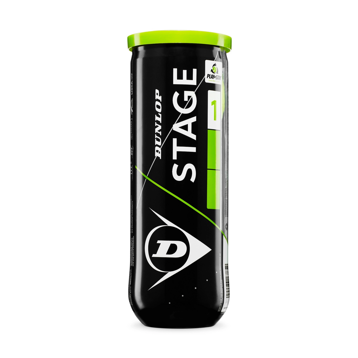 Balles De Tennis Dunlop Stage 1 Green 3 Balles (Boîte De 24x3) – Image 3