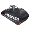 Sac De Tennis HEAD Tour Team 6R Combi Black Orange -Magasin De Sport De Tennis Presentation 283482 Tour Team 6R Combi BKRD 151 1