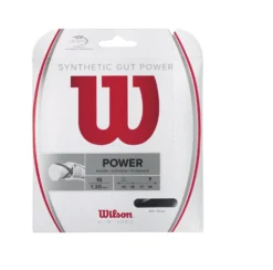 Cordage Wilson Synthetic Gut Power 16 Bk Noir