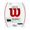Cordage Wilson Revolve Spin 17 Set Noir 1.25mm/12m -Magasin De Sport De Tennis WRZ958900 Revolve Spin 17 BL Pkg