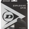 Cordage De Tennis Dunlop Explosive Spin 16G Black 1.30mm/12m -Magasin De Sport De Tennis tennissnaar dunlop explosive spin 16g black 1.30mm 12m
