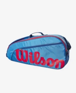 Sac De Tennis Wilson Junior 3 Pack Blue Orange -Magasin De Sport De Tennis wr8023902 1e2a00d3a66557c97a49a61fdc0aa0b9